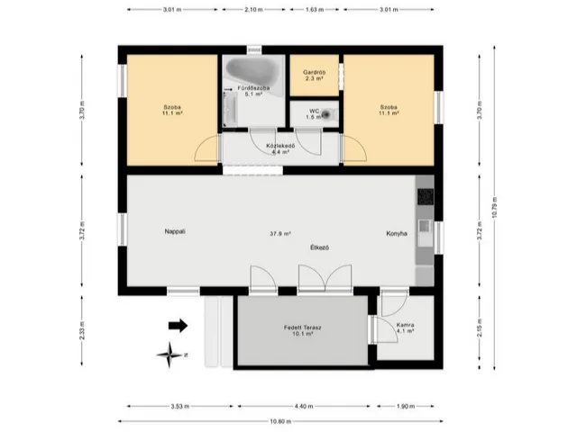 Eladó ház Szigetszentmiklós 80 nm