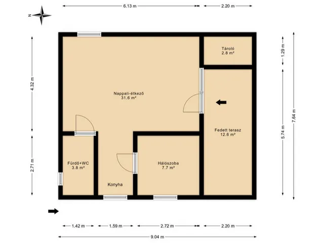 Eladó kereskedelmi és ipari ingatlan Halásztelek 197 nm