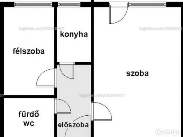 Eladó lakás Budapest X. kerület, Óhegy 35 nm