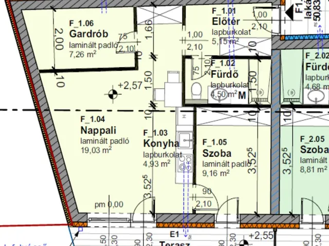 Eladó lakás Szombathely, Belváros 53 nm