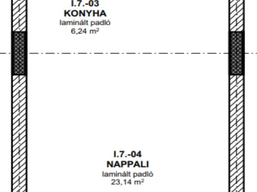 Eladó lakás Szombathely, Belváros 37 nm