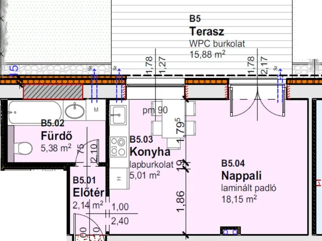 Eladó lakás Szombathely, Belváros 34 nm