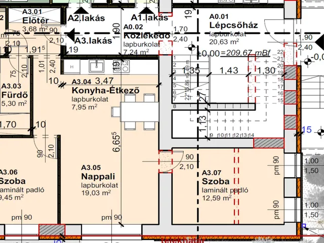 Eladó lakás Szombathely, Belváros 64 nm
