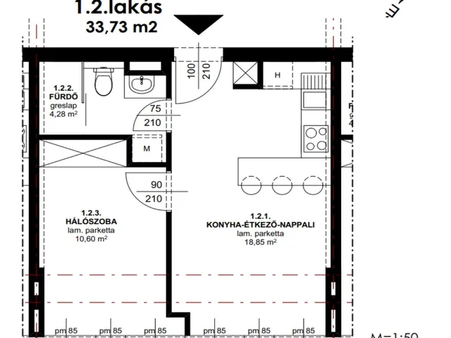 Eladó lakás Szombathely, Belváros 34 nm