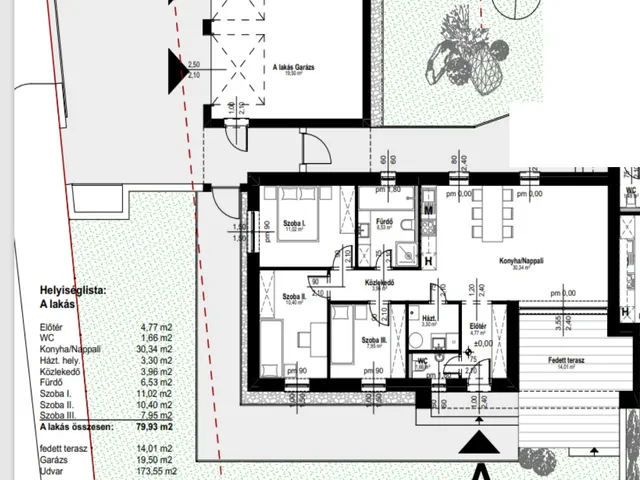 Eladó ház Szombathely, Parkerdő lakókert 94 nm