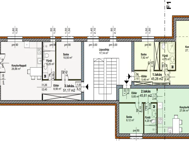 Eladó lakás Szombathely, Belváros 55 nm