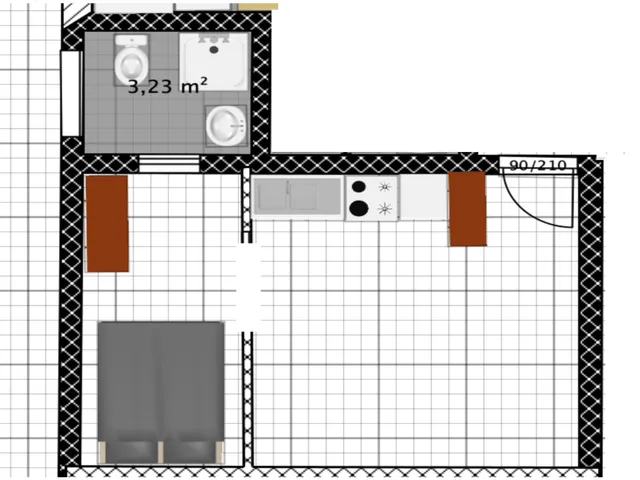 Eladó lakás Szombathely, Belváros 25 nm