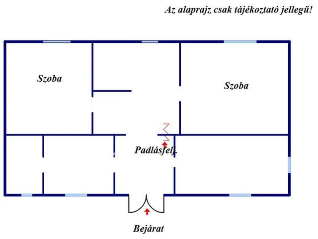 Eladó ház Tiszaföldvár 87 nm