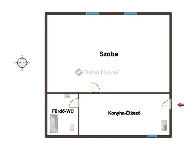 Eladó lakás Budapest IV. kerület 30 nm