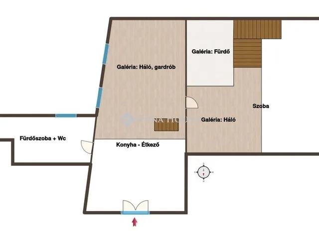 Eladó lakás Budapest V. kerület 51 nm