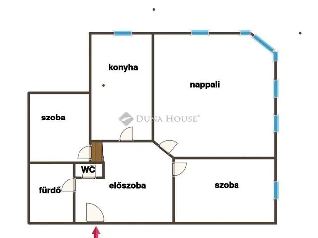 Eladó lakás Gyöngyös 77 nm