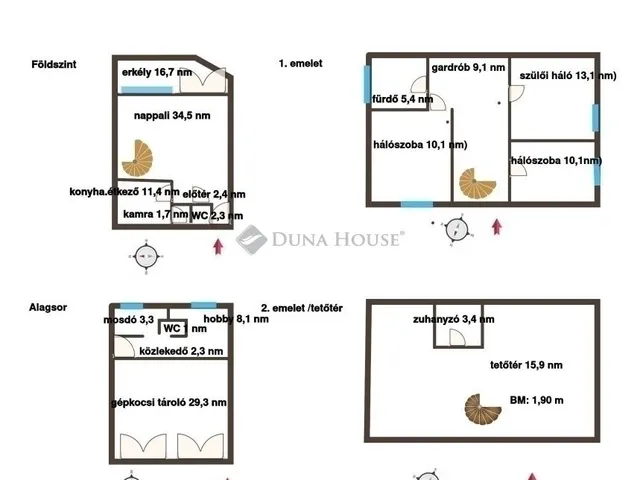 Eladó lakás Budapest II. kerület 184 nm