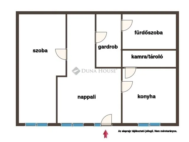 Eladó lakás Budapest V. kerület 55 nm