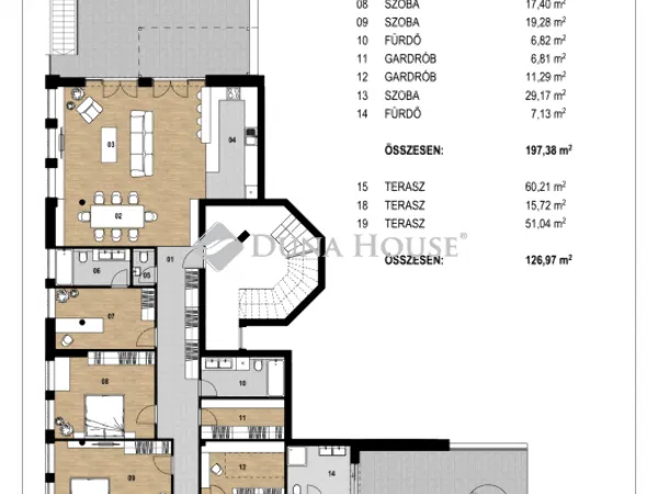 Eladó lakás Budapest III. kerület 237 nm