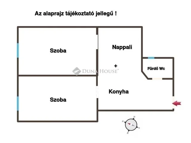 Eladó lakás Budapest VII. kerület 53 nm