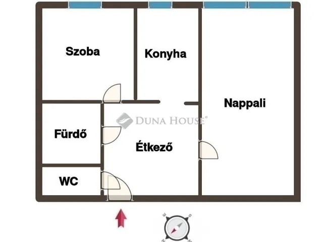 Eladó lakás Budapest III. kerület 57 nm