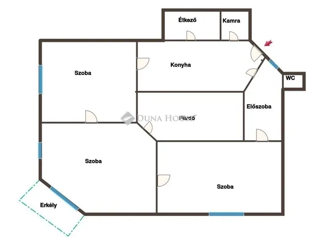 Eladó lakás Budapest VIII. kerület 90 nm