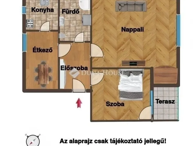 Eladó lakás Budapest XI. kerület 57 nm