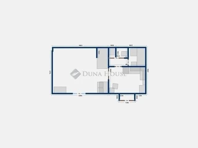 Eladó lakás Budapest VIII. kerület, II. János Pál pápa tér 33 nm