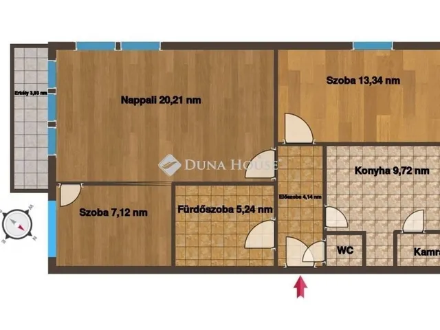 Eladó lakás Budapest II. kerület 63 nm