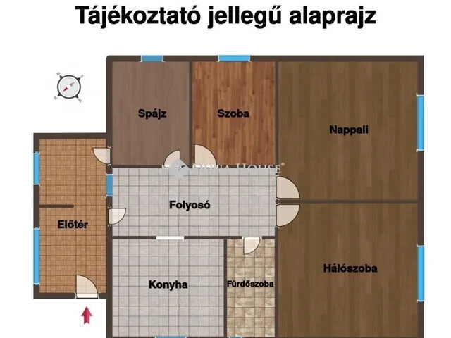 Eladó ház Komárom 100 nm