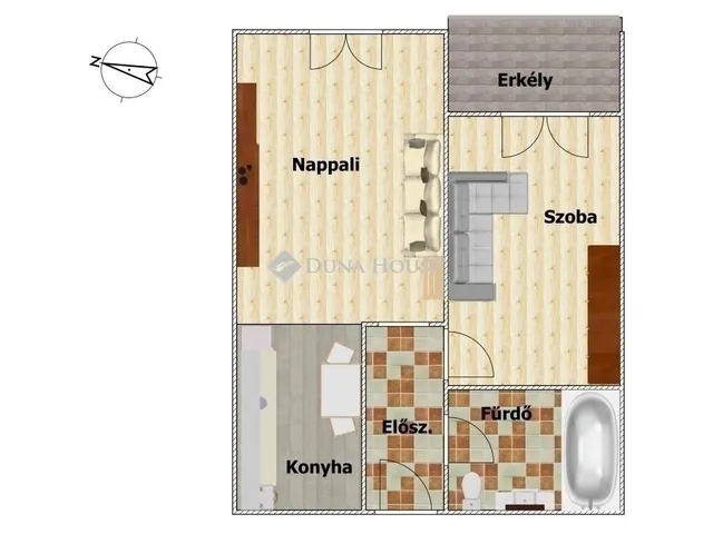 Eladó lakás Budapest XI. kerület 49 nm