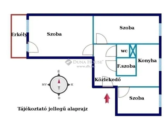 Eladó lakás Budapest XV. kerület 55 nm