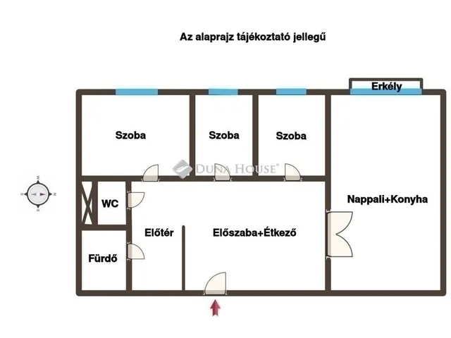 Eladó lakás Budapest IV. kerület 67 nm
