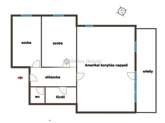 Eladó lakás Budapest XIII. kerület 62 nm