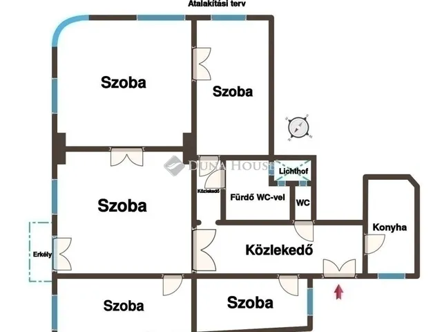 Eladó lakás Budapest VII. kerület 128 nm