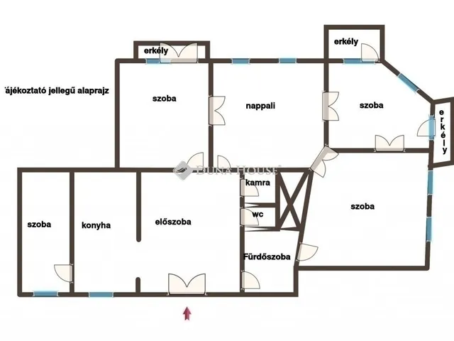 Eladó lakás Budapest I. kerület 140 nm