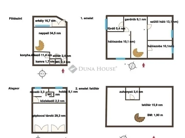 Eladó lakás Budapest II. kerület 184 nm