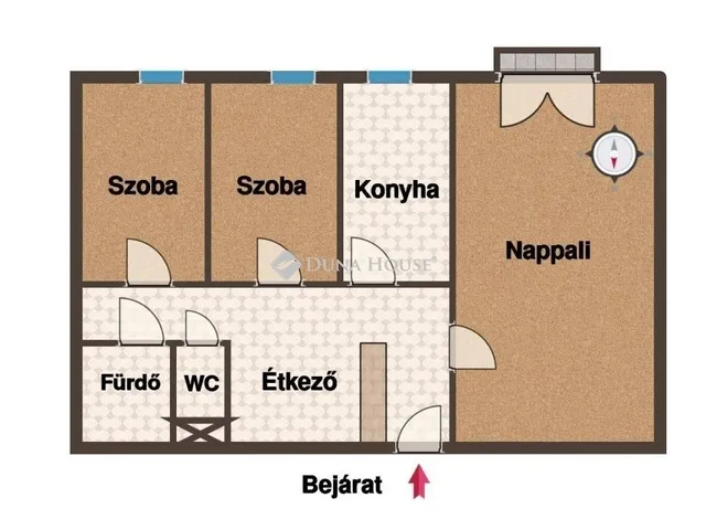 Eladó lakás Budapest III. kerület 57 nm