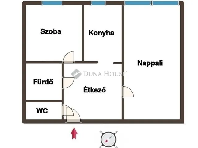 Eladó lakás Budapest III. kerület 57 nm