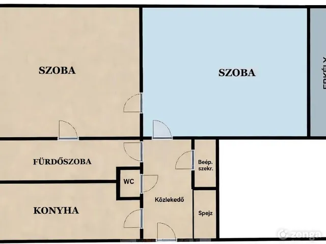 Eladó lakás Kecskemét, Széchenyiváros 55 nm
