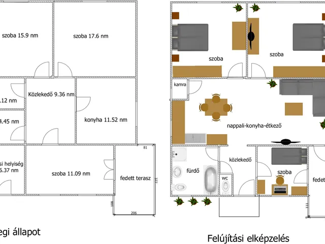 Eladó ház Bázakerettye 80 nm