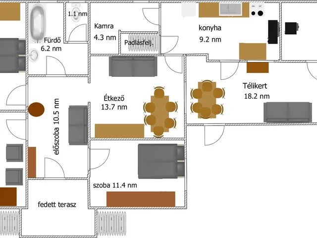 Eladó ház Nagykanizsa, Északi városrész 105 nm