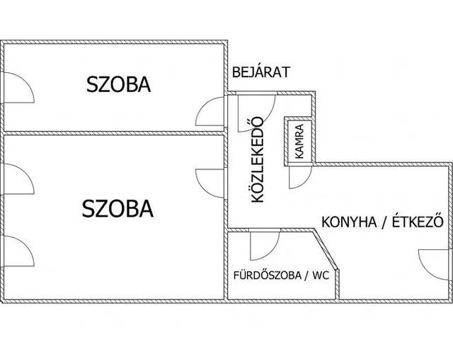Eladó lakás Eger, Belváros 52 nm
