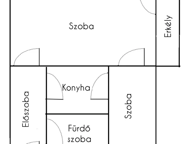 Kiadó lakás Debrecen, Faraktár 43 nm