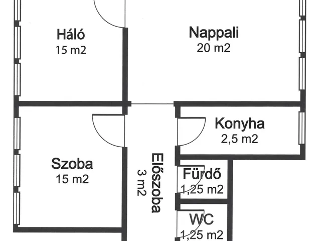 Eladó lakás Budapest XI. kerület 58 nm