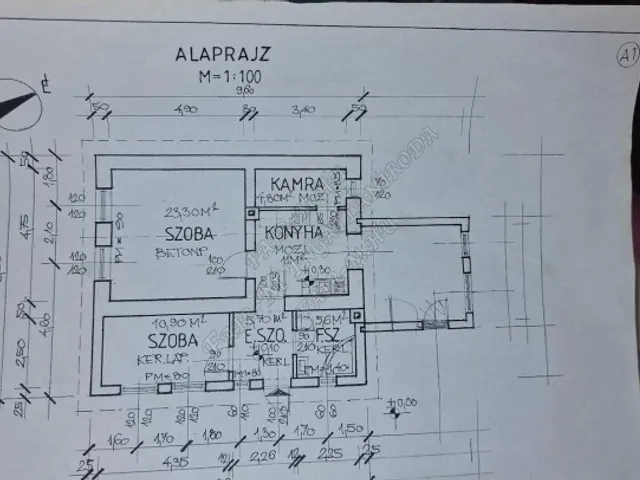 Eladó ház Hódmezővásárhely 75 nm