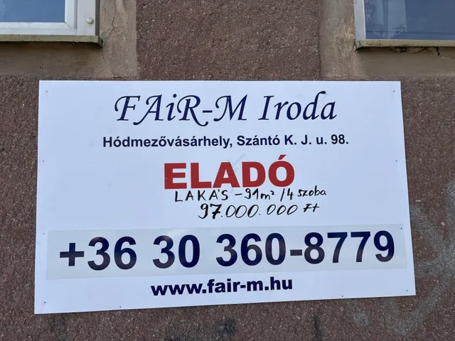 Eladó ház Szeged, Felsőváros 91 nm