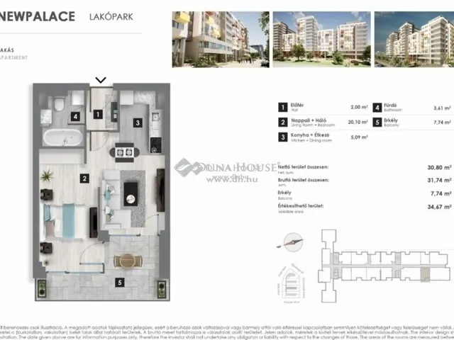 Eladó lakás Budapest XIII. kerület 39 nm