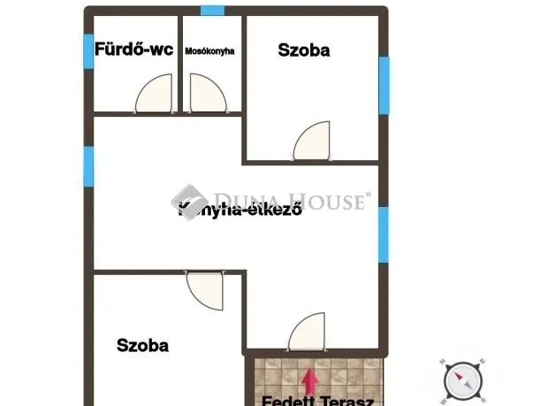 Eladó ház Örkény 56 nm