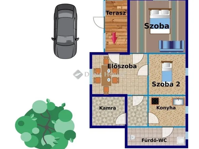 Eladó ház Örkény 59 nm
