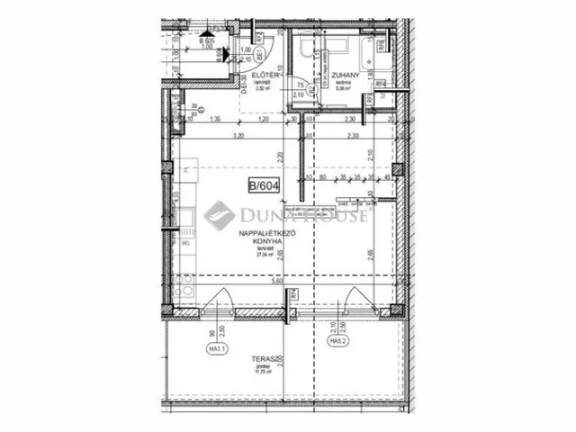Eladó lakás Budapest VIII. kerület 40 nm