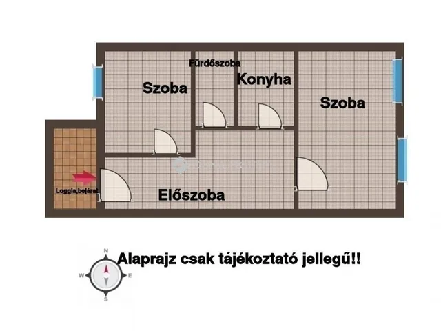 Eladó lakás Budapest VIII. kerület 41 nm