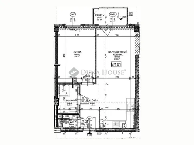 Eladó lakás Budapest VIII. kerület 43 nm