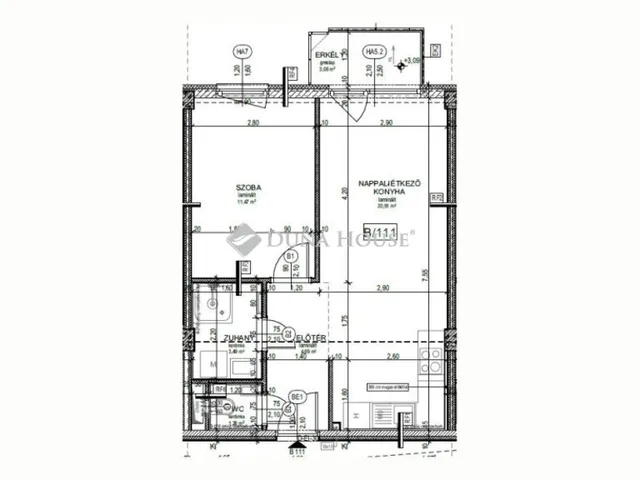 Eladó lakás Budapest VIII. kerület 43 nm