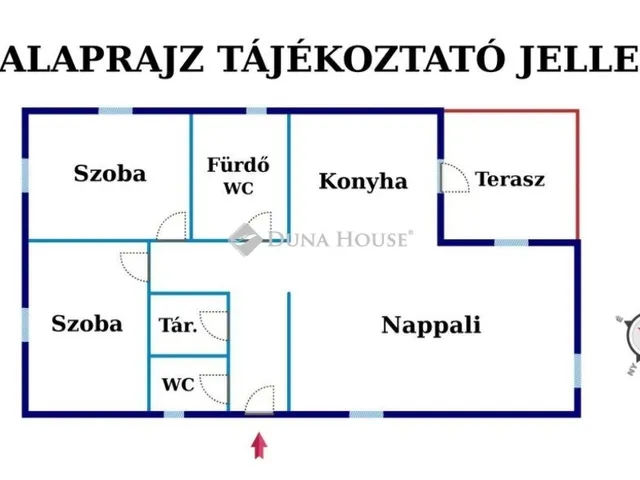 Eladó ház Hernád 68 nm